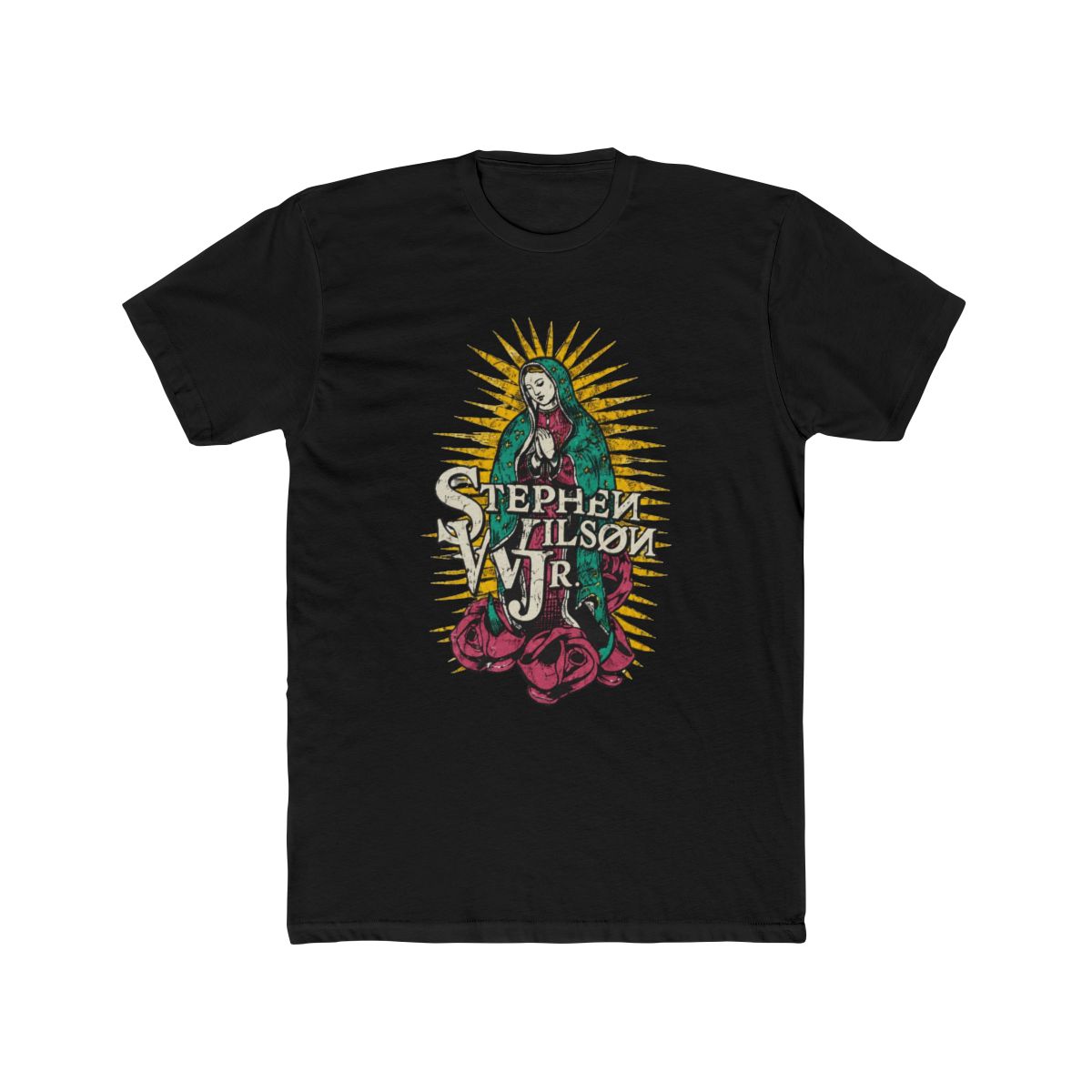 vtg Stephen Wilson Jr. black T Shirt TEE All sizes S-5Xl XA1152 - alternate angle 3, merchandise