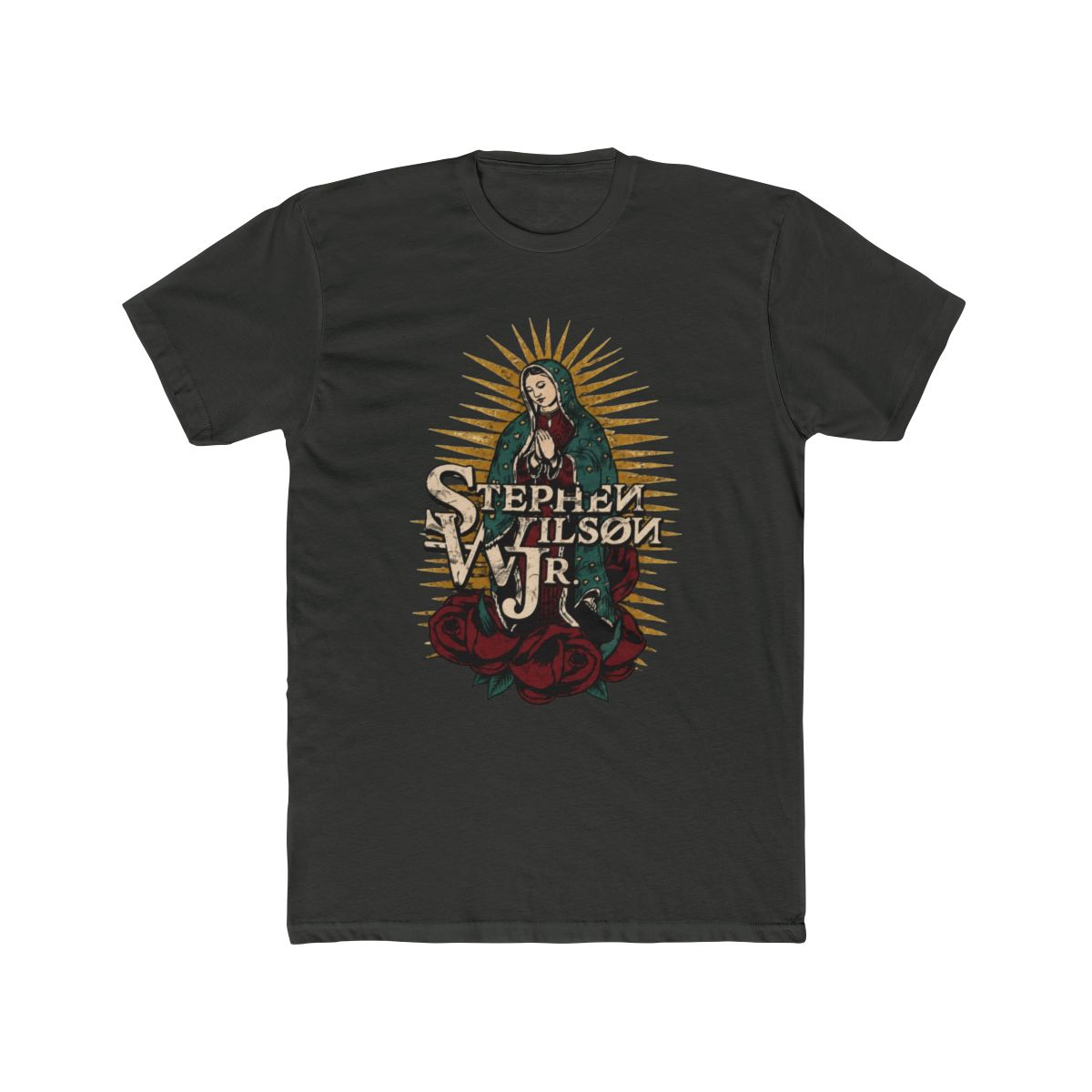 Lady of Guadalupe Coozie | Stephen Wilson Jr - alternate angle 5, merchandise